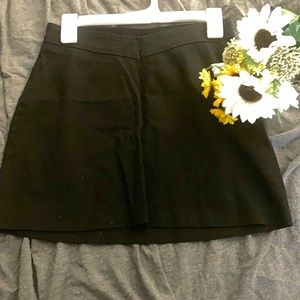 Black short skirt,size small
